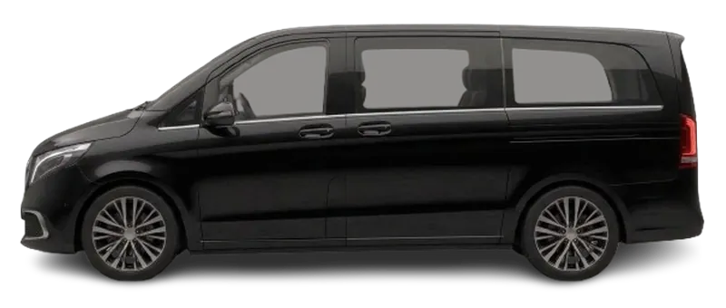 Black seven seater executive people carrier for Hounslow group taxi bookings