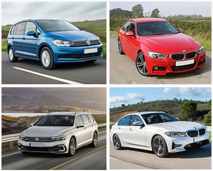 we have MVP cars, estate cars, saloon cars and executive cars